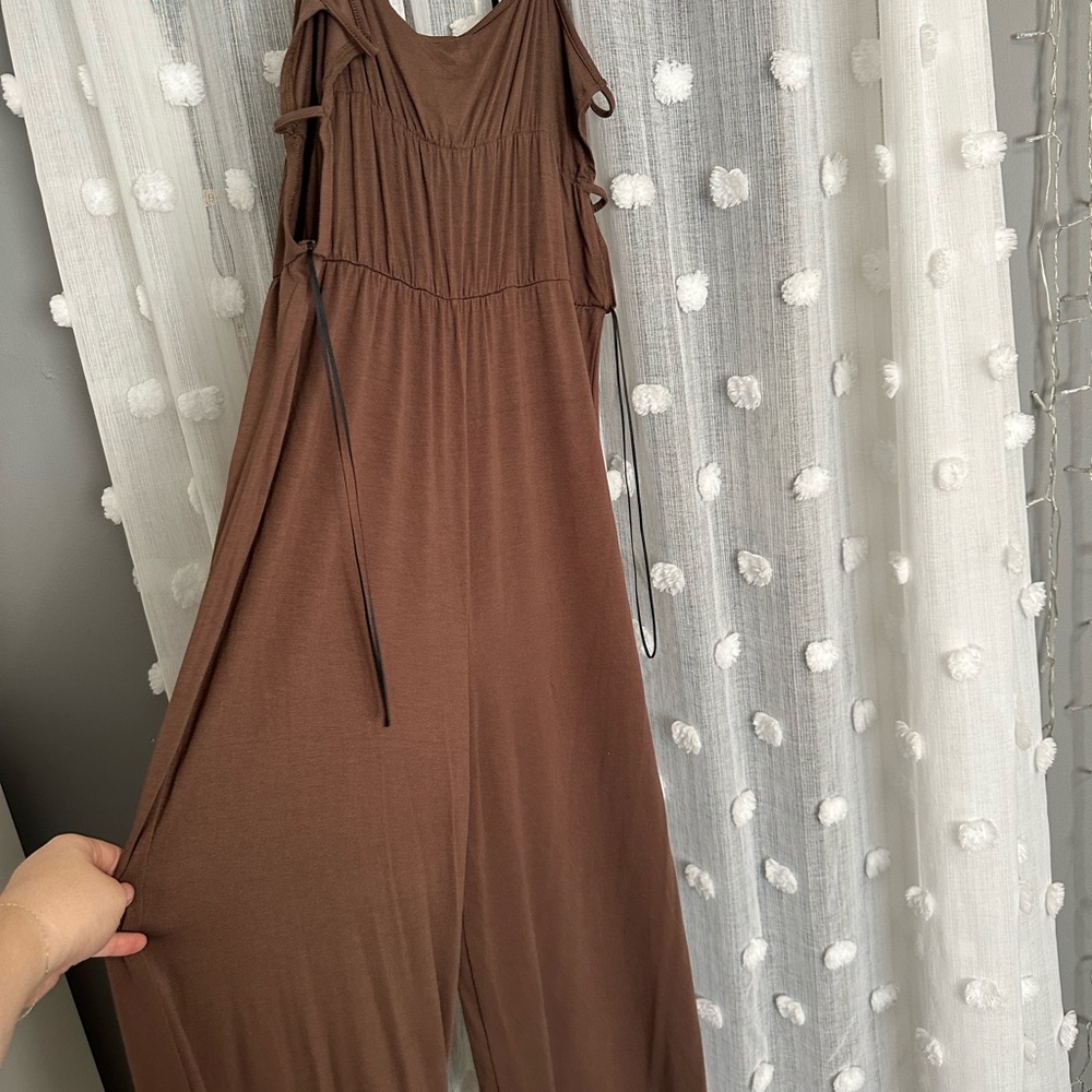 Earthbound brown jumpsuit